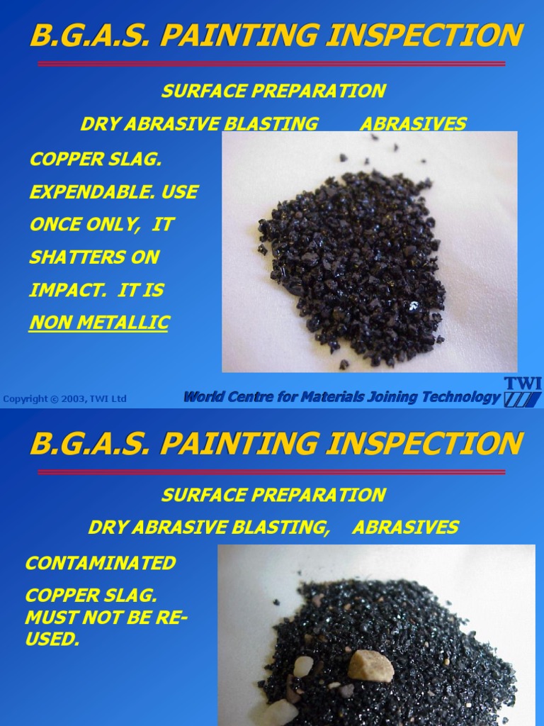 BGAS Grade 2 Painting Abrasive Paint