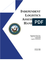 Ndependent Ogistics Ssessment Andbook: Department of The Navy Guide For Conducting Independent Logistics Assessments