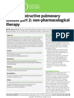 Chronic Obstructive Pulmonary Disease Part 2: Non-Pharmacological Therapy
