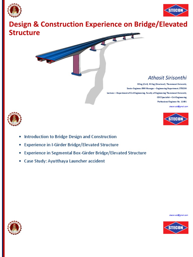 Bridge Design Components Overview | PDF | Fracture | Precast Concrete