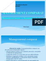 Management Comparat