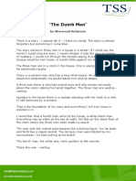 Short Stories Sherwood Anderson The Dumb Man PDF