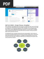 Sap S/4 Hana - Simple Finance: Simplified