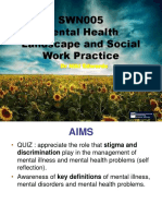SWN005 Mental Health Landscape and Social Work Practice