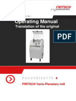 Operating Manual: Translation of The Original