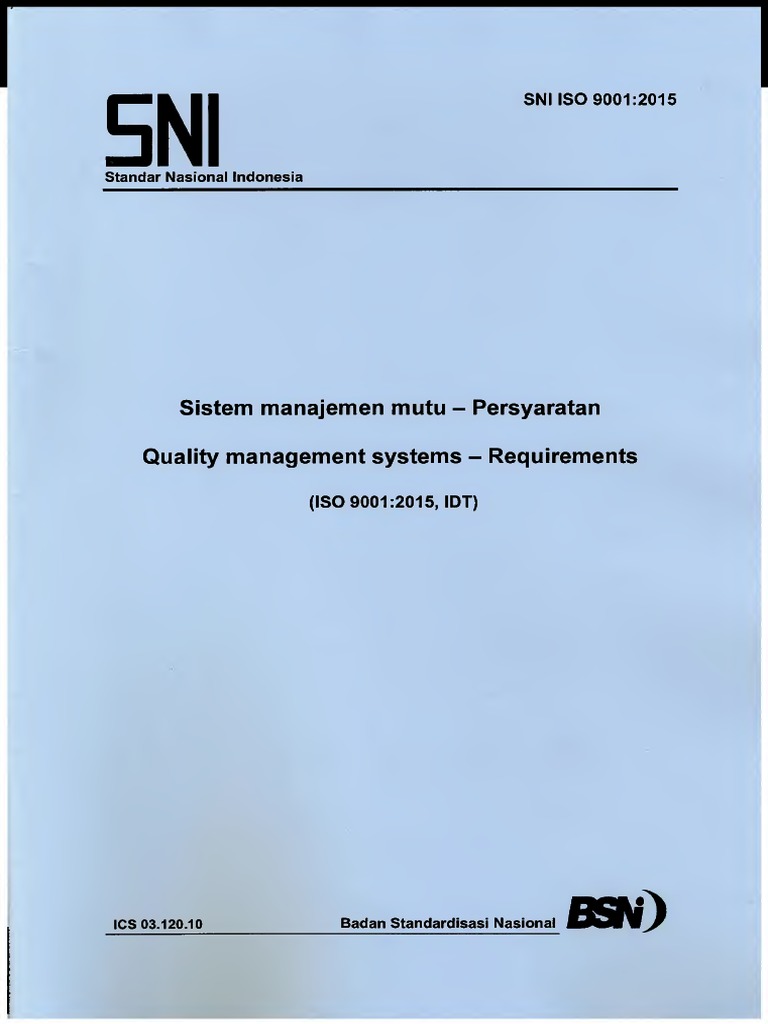 ISO 9001 TAHUN 2015 PDF BAHASA INDONESIA PDF FREE DOWNLOAD visual data 8
