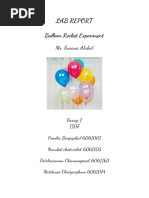 Lab Report Balloon