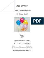 Lab Report Balloon