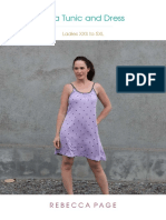 RP Pattern Talia Tunic and Dress A4