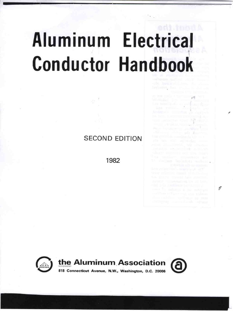 Aluminum Electrical Conductor Handbook PDF