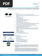 Acc Imu Datasheet