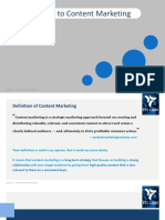 Introduction to Content Marketing