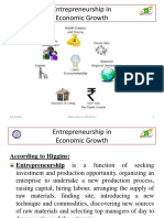 Entrepreneurship in Economic Growth: 2/13/2019 Mahendran S/ EDP/Unit-I 1