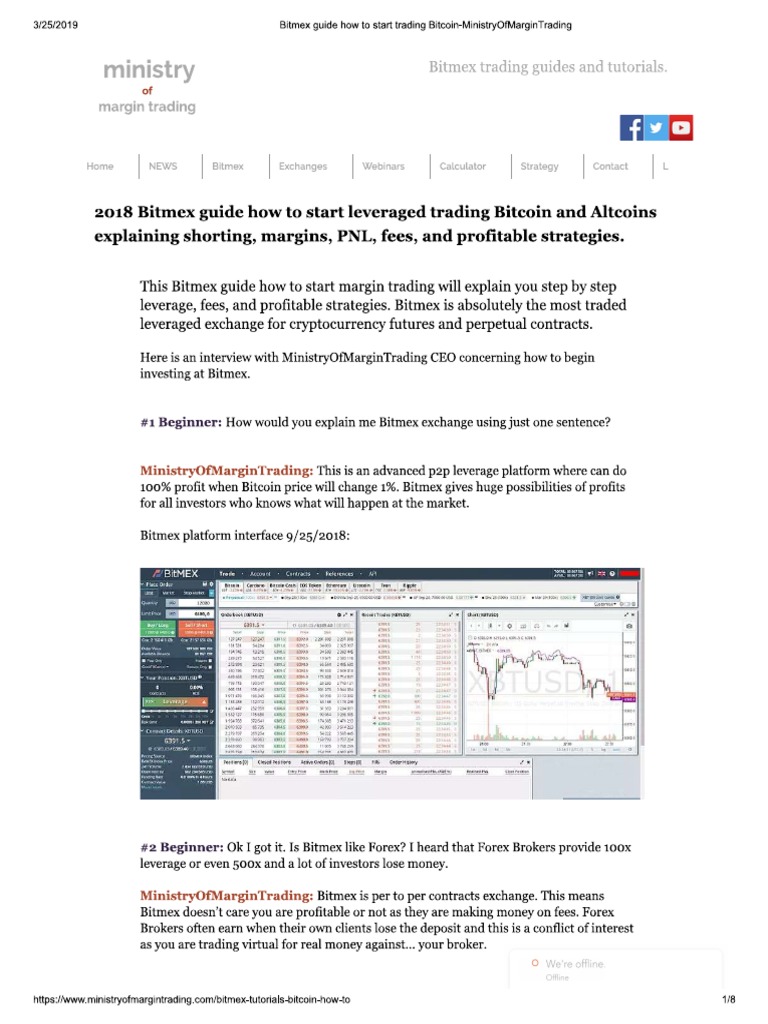 Btmex Explained | PDF