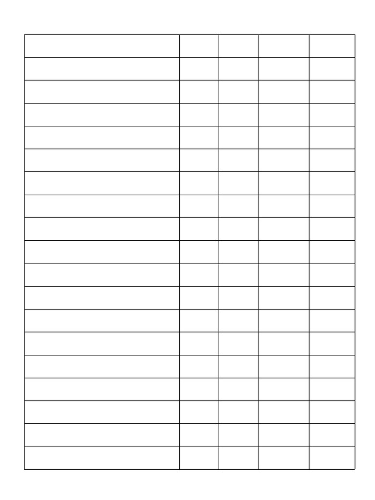 Tabelle Vuote Da Compilare E Stampare Pdf