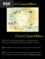 17-Course French Classical Menu Guide | PDF | Hors D'oeuvre | Pasta