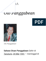 Olo Panggabean - Wikipedia Bahasa Indonesia, Ensiklopedia Bebas PDF