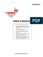 Camm1 Cx2412 User Manual