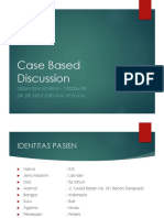 Case Based Discussion - CAP TB DM