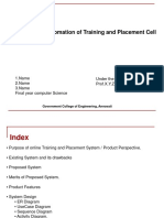 Web-Based Automation of Training and Placement Cell