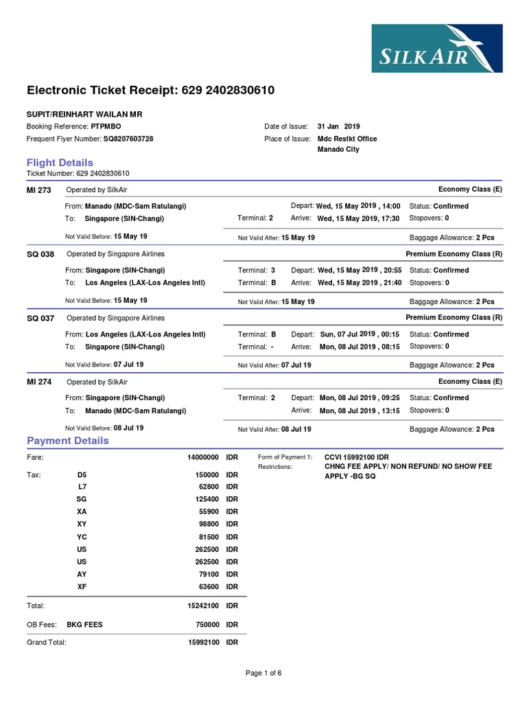 singapore airlines lost baggage compensation