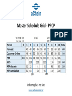 PPCP, MRP e Otimização de Estoques – 3 cursos em 1! Informações no site www.achain.com.br 