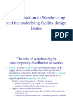 An Introduction To Warehousing and The Underlying Facility Design Issues