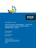 Studi Air Traffic Management - Studi Kasus Analisis Ruang Udara Di Bandar Udara Internasional Juanda