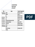 Jadwal Kegiatan