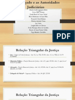 O Advogado e As Autoridades Judiciárias