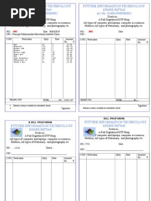 Fit Bill Book