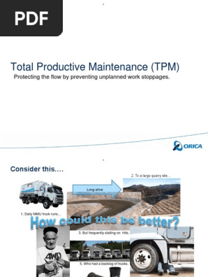 10 Lean Leader Training - Total Productive Maintenance (TPM)