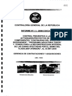 Control Preventivo Proyectos Forsur Infor Nº012 2008 Cg CA Ve