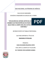 Bombeo Electrocentrífugo para ing.petrolero