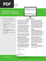 AC2000 External Systems