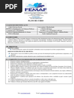 Plano Serviço Social Dom Pedro Hudson