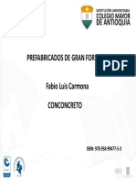 Sistema constructivo Tilt-Up para prefabricados de gran formato