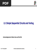 L5: Simple Sequential Circuits and Verilog