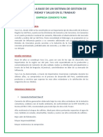 Diagnostico A Base de Un Sistema de Gestion de Seguridad y Salud en El Trabajo Maryori Alexandra Quelcahuanca Campos