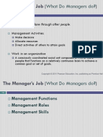 The Manager's Job (: What Do Managers Do?