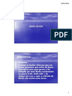 Microsoft PowerPoint - ANALGESIA-II - MARCELO [Modo de Compatibilidade]