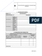 Seguimiento y Evaluación Etapa Productiva