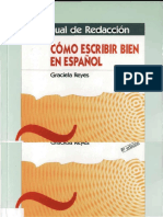 Graciela Reyes.-Como escribir bien en espaÃ±ol. Manual de RedacciÃ³n