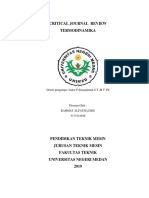 Critical Jurnal Riview Termodinamika