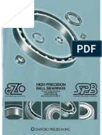 High Precision Ball Bearings: Sapporo Precisiq/J Inc