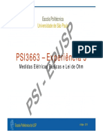 Psi3263-Exp3 - Lei de Ohm