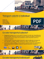 Transportul Colectiv Si Individual