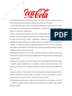 Los Consumidores en Todo El Mundo Confían en Que La Compañía Coca