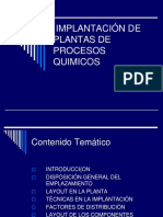 Implantación de Plantas de Procesos Quimicos PDF