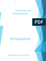 Programming Level Virtualization: Hemayat Ullah Jabarkheil Rahil